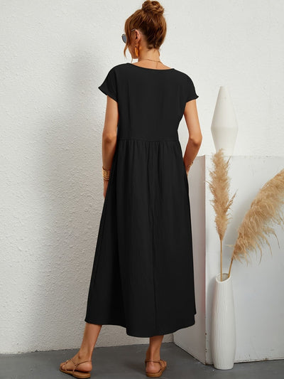 Stylish Casual Midi Dress