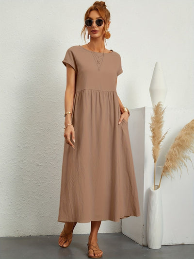 Stylish Casual Midi Dress