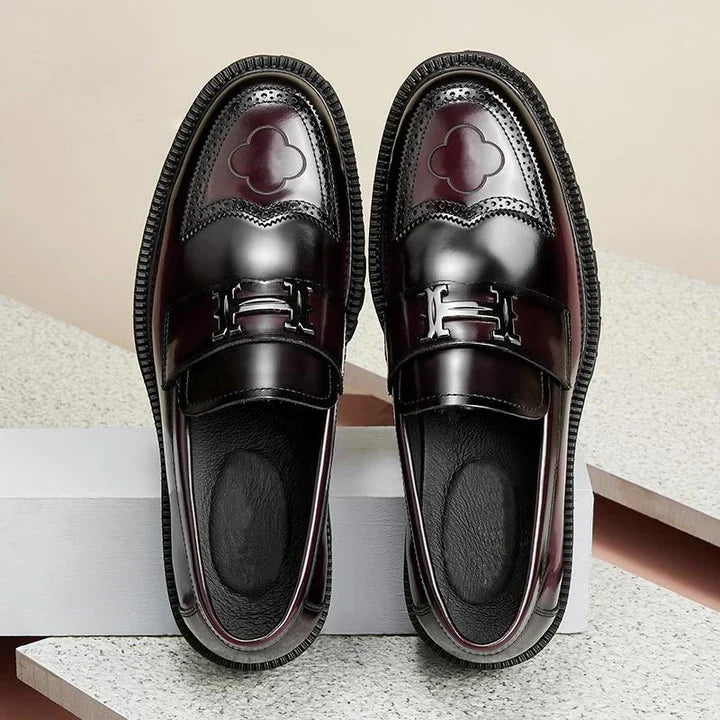 Eden™ | Stylish Metal Chunky Loafers