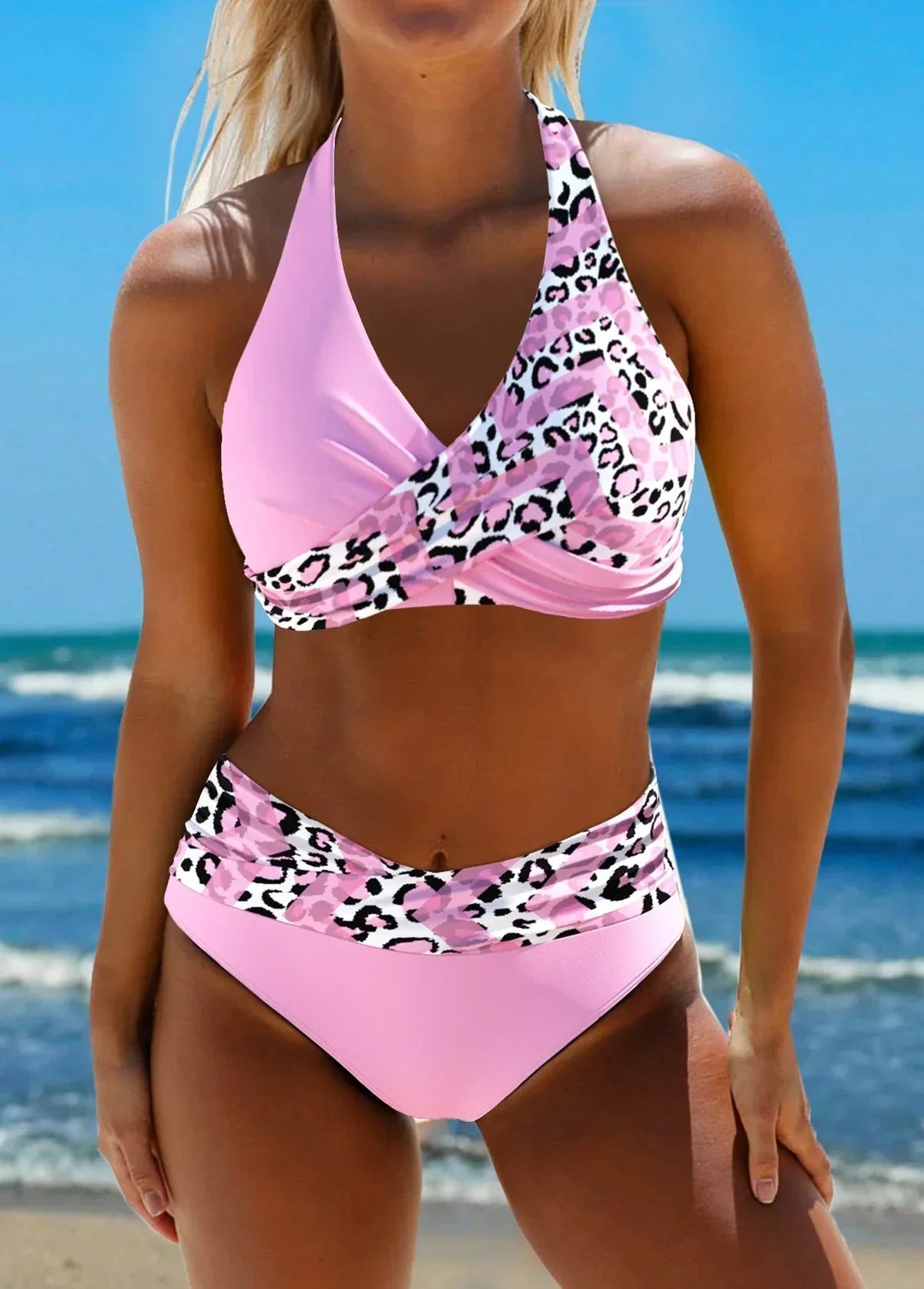 Elnora - Cross-back bikini
