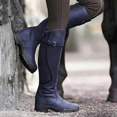 Caleb | Stylish High Rider Leather Boots
