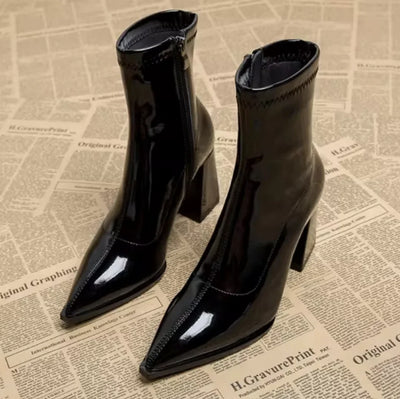 Gabriella | Chic Pointed Toe Ankle Boots